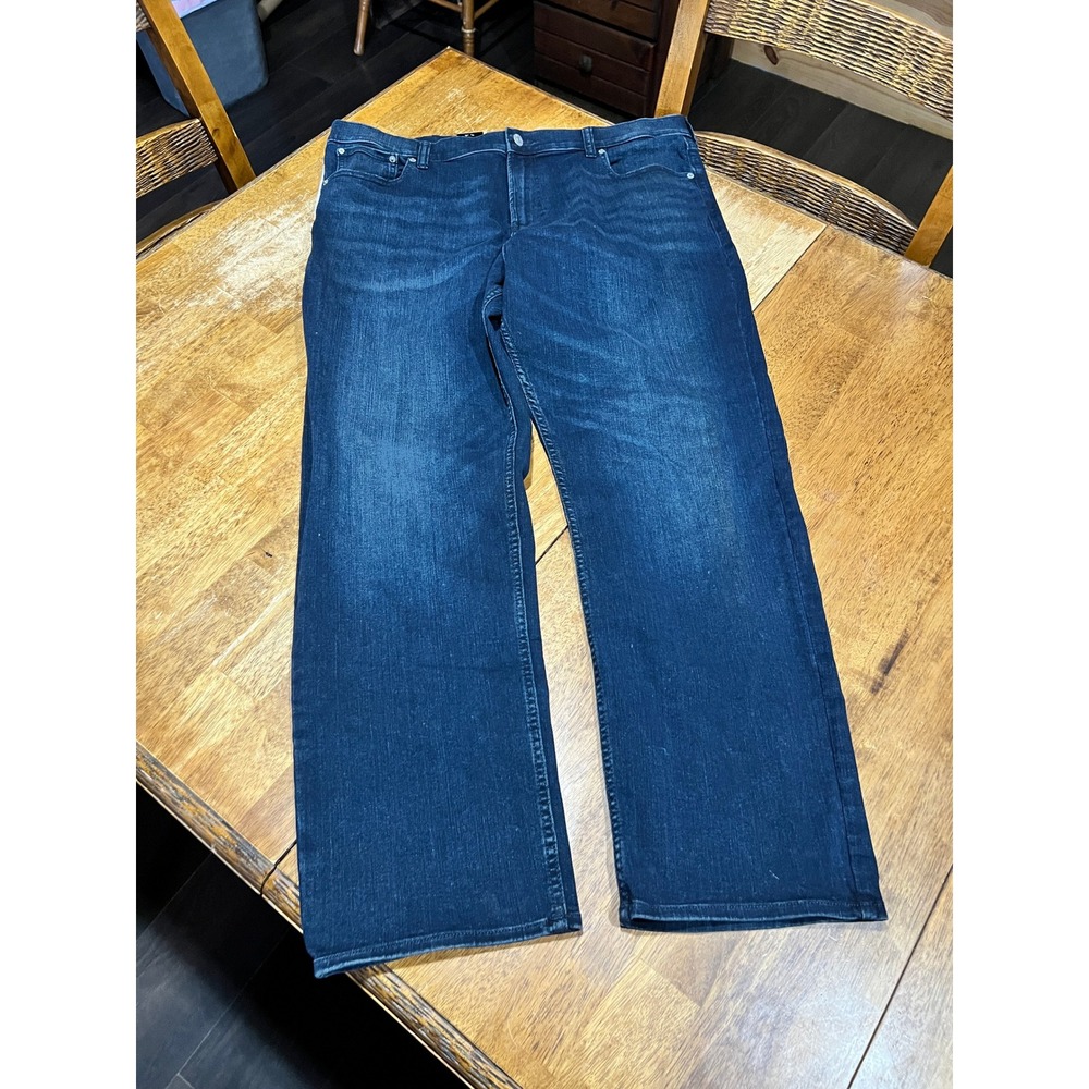 Men's Calvin Klein Jeans 40x30 Straight Fit Denim Avadon Dark Wash Stretch New!